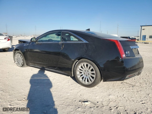 2012 Cadillac CTS Coupe with VIN 1G6DA1E31C0145627, listed as a Copart auction lot 42118005 with 142,579 mi miles and Salvage Title. Bid and sale history available at carsss.com. Image 2.