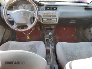 1993 Honda Civic CX with VIN 2HGEH2355PH542980, listed as a Copart auction lot 76941494 with 203,173 mi miles and Salvage Title. Bid and sale history available at DreamBid. Image 8.