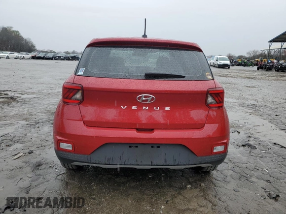 2023 Hyundai Venue SE with VIN KMHRB8A33PU227951, listed as a Copart auction lot 45687455 with 29,479 mi miles and Salvage Title. Bid and sale history available at DreamBid. Image 6.
