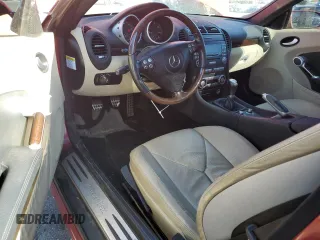 2005 Mercedes-Benz SLK-Class with VIN WDBWK56F85F021839, listed as a Copart auction lot 75289654 with 102,762 mi miles and Clean Title. Bid and sale history available at carsss.com. Image 8.