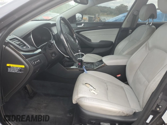2014 Kia Cadenza Premium with VIN KNALN4D7XE5141114, listed as a Copart auction lot 72999484 with 187,302 mi miles and Salvage Title. Bid and sale history available at carsss.com. Image 7.