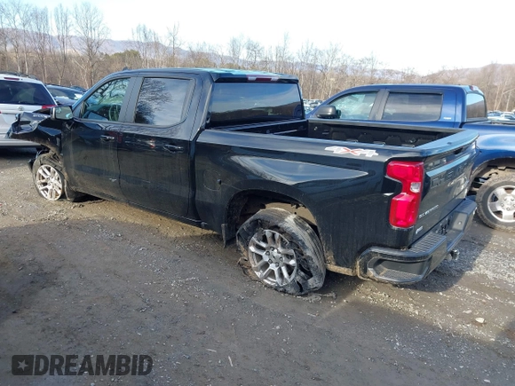 2023 Chevrolet Silverado 1500 RST with VIN 3GCUDEE80PG341292, listed as a IAAI auction lot 41558317 with 1 mi miles. Bid and sale history available at carsss.com. Image 3.
