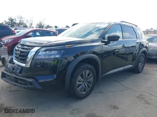 2024 Nissan Pathfinder SV with VIN 5N1DR3BB3RC280706, listed as a IAAI auction lot 41496141 with 8,003 mi miles. Bid and sale history available at carsss.com. Image 17.