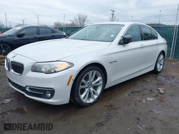 2014 BMW 5 Series 535i xDrive with VIN WBA5B3C50ED292545, listed as a IAAI auction lot 41841578 with 99,072 mi miles and . Bid and sale history available at carsss.com. Image 2.