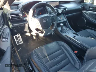 2021 Lexus RC with VIN JTHGZ5BC7M5023534, listed as a Copart auction lot 87201234 with 46,208 mi miles and Salvage Title. Bid and sale history available at carsss.com. Image 8.