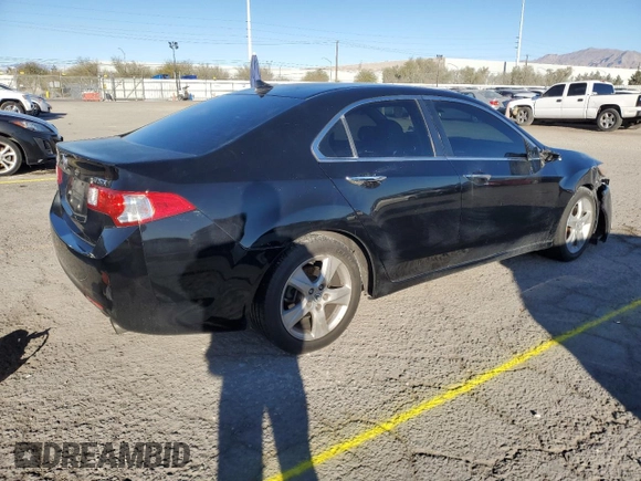 2009 Acura TSX with VIN JH4CU26649C004023, listed as a Copart auction lot 45837625 with 189,012 mi miles and Salvage Title. Bid and sale history available at carsss.com. Image 3.