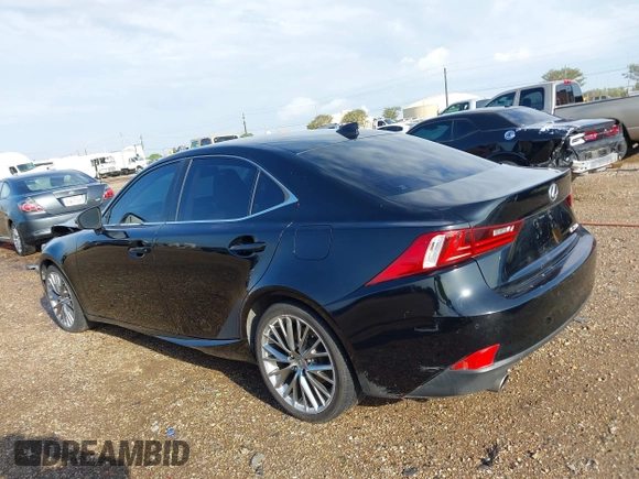 2014 Lexus IS 250 with VIN JTHBF1D24E5025937, listed as a IAAI auction lot 41902832 with 132,290 mi miles and . Bid and sale history available at DreamBid. Image 14.
