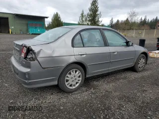 2004 Honda Civic LX with VIN 2HGES15524H625190, listed as a Copart auction lot 50346525 with 160,807 mi miles and Salvage Title. Bid and sale history available at DreamBid. Image 3.