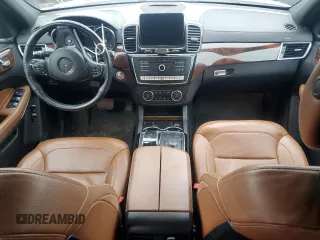 2019 Mercedes-Benz GLS 550 with VIN 4JGDF7DE0KB222488, listed as a Copart auction lot 44737695 with 86,977 mi miles and Salvage title. Bid and sale history available at DreamBid. Image 8.