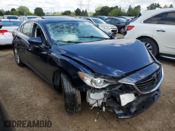 2015 Mazda 6 i Grand Touring with VIN JM1GJ1W59F1197886, listed as a Copart auction lot 67495554 with 74,917 mi miles and Salvage Title. Bid and sale history available at carsss.com. Image 4.
