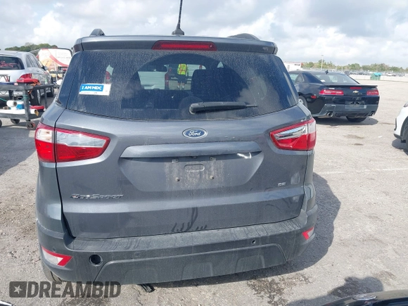 2021 Ford EcoSport SE with VIN MAJ3S2GE4MC444447, listed as a IAAI auction lot 41482594 with 70,881 mi miles and . Bid and sale history available at DreamBid. Image 17.