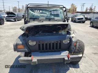1997 Jeep Wrangler SE with VIN 1J4FY29P2VP438901, listed as a Copart auction lot 63812924 with 0 mi miles and Salvage Title. Bid and sale history available at carsss.com. Image 5.