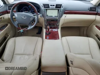 2008 Lexus LS 460 with VIN JTHBL46F885064674, listed as a Copart auction lot 59436135 with 82,197 mi miles and Salvage title. Bid and sale history available at DreamBid. Image 8.