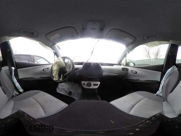 2018 Toyota Prius Two with VIN JTDKBRFU4J3065886, listed as a IAAI auction lot 42011368 with Not Provided miles and . Bid and sale history available at carsss.com. Image 18.