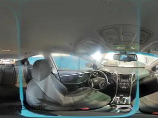 2016 Hyundai Elantra GT with VIN KMHD35LH2GU309734, listed as a Copart auction lot 50340645 with 0 mi miles and Salvage Title. Bid and sale history available at carsss.com. Image 14.