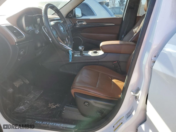 2015 Jeep Grand Cherokee Summit with VIN 1C4RJFJG9FC230372, listed as a Copart auction lot 46185415 with 144,242 mi miles and Salvage Title. Bid and sale history available at carsss.com. Image 7.
