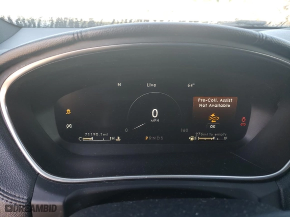 2019 Lincoln Nautilus Select with VIN 2LMPJ8K97KBL17362, listed as a Copart auction lot 68612843 with 71,190 mi miles. Bid and sale history available at carsss.com. Image 9.