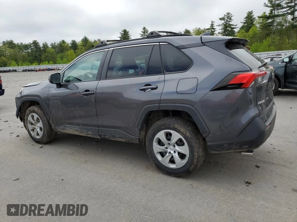 2021 Toyota RAV4 LE with VIN 2T3F1RFV6MC247024, listed as a Copart auction lot 56570715 with 49,043 mi miles and Salvage title. Bid and sale history available at DreamBid. Image 2.