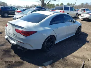 2021 Mercedes-Benz CLA 45 AMG with VIN W1K5J5DB2MN197909, listed as a IAAI auction lot 41889627 with 41,181 mi miles and . Bid and sale history available at DreamBid. Image 4.