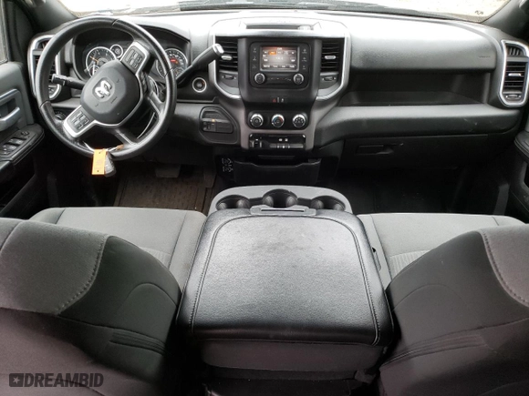 2021 Ram 2500 Big Horn with VIN 3C6UR5JL3MG628270, listed as a Copart auction lot 59798624 with 45,850 mi miles and Salvage Title. Bid and sale history available at carsss.com. Image 8.