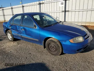 2004 Chevrolet Cavalier with VIN 1G1JC52F147151381, listed as a Copart auction lot 80038484 with 158,627 mi miles and Salvage Title. Bid and sale history available at carsss.com. Image 4.