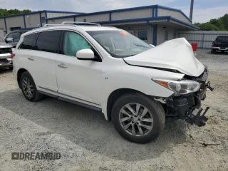 2014 Infiniti QX60 with VIN 5N1AL0MM8EC550069, listed as a Copart auction lot 54304285 with 175,410 mi miles and Salvage Title. Bid and sale history available at DreamBid. Image 4.