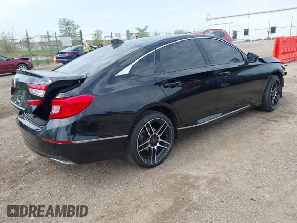 2020 Honda Accord EX with VIN 1HGCV1F41LA056074, listed as a IAAI auction lot 42123670 with 71,822 mi miles and . Bid and sale history available at DreamBid. Image 4.