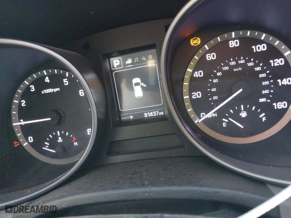 2018 Hyundai Santa Fe Sport 2.4L with VIN 5XYZT3LB4JG546485, listed as a IAAI auction lot 41625632 with 91,437 mi miles. Bid and sale history available at carsss.com. Image 7.