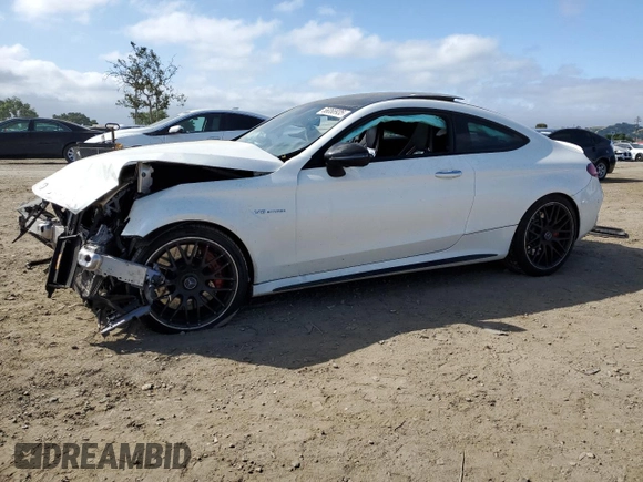 2017 Mercedes-Benz C 63 S AMG with VIN WDDWJ8HB0HF504347, listed as a Copart auction lot 56068935 with 31,010 mi miles and Salvage Title. Bid and sale history available at DreamBid. Image 1.