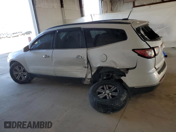 2016 Chevrolet Traverse LT z VIN 1GNKRHKD6GJ321694, wystawiony jako Copart lot #53086425 z przebiegiem 127 502 mil mil oraz Szkoda całkowita • Salvage title. Historia ofert i sprzedaży dostępna na DreamBid. Obrazek 2.