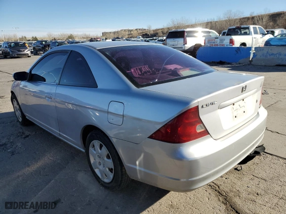 2002 Honda Civic EX with VIN 1HGEM21912L047222, listed as a Copart auction lot 87010634 with 0 mi miles and Salvage Title. Bid and sale history available at carsss.com. Image 2.