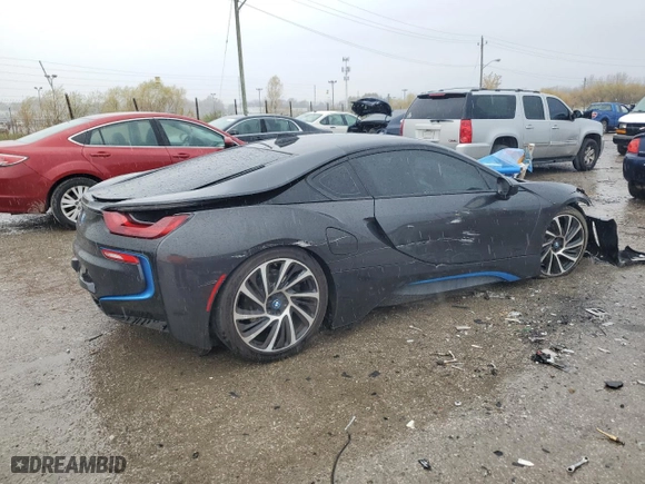 2015 BMW i8 with VIN WBY2Z2C54FV392430, listed as a Copart auction lot 78757944 with 0 mi miles and Non Repairable. Bid and sale history available at carsss.com. Image 3.