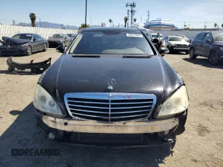 2008 Mercedes-Benz S 550 with VIN WDDNG71XX8A206492, listed as a Copart auction lot 48831245 with 205,849 mi miles and Salvage Title. Bid and sale history available at DreamBid. Image 5.