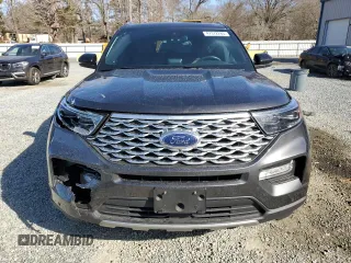 2020 Ford Explorer Platinum with VIN 1FM5K8HC0LGB33667, listed as a Copart auction lot 47372285 with 37,646 mi miles and Salvage Title. Bid and sale history available at carsss.com. Image 5.