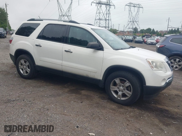 2012 GMC Acadia SLE z VIN 1GKKRPED1CJ260364, wystawiony jako IAAI lot #42475696 z przebiegiem 116 689 mil mil oraz . Historia ofert i sprzedaży dostępna na DreamBid. Obrazek 1.