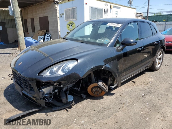 2018 Porsche Macan with VIN WP1AA2A54JLB10541, listed as a Copart auction lot 56201405 with 72,458 mi miles and Salvage title. Bid and sale history available at DreamBid. Image 1.