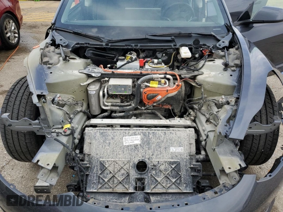 2022 Tesla Model 3 Long Range with VIN 5YJ3E1EB9NF278757, listed as a Copart auction lot 52187175 with 91,820 mi miles and Salvage Title. Bid and sale history available at DreamBid. Image 11.