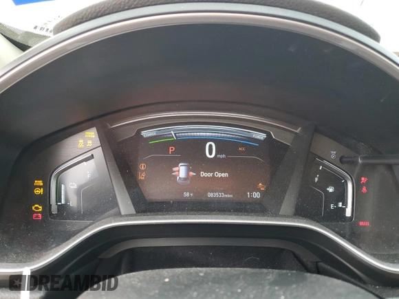 2020 Honda CR-V EX with VIN 7FART6H59LE020579, listed as a Copart auction lot 88734095 with 83,533 mi miles and Salvage Title. Bid and sale history available at DreamBid. Image 9.