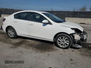 2012 Mazda 3 i Touring with VIN JM1BL1V85C1684658, listed as a Copart auction lot 43464185 with 110,013 mi miles and Salvage Title. Bid and sale history available at DreamBid. Image 4.