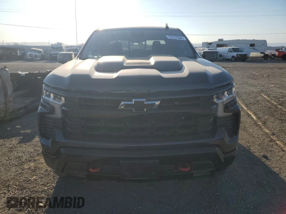2023 Chevrolet Silverado 1500 LT Trail Boss with VIN 3GCUDFED0PG243561, listed as a Copart auction lot 73737564 with 22,701 mi miles and Salvage Title. Bid and sale history available at DreamBid. Image 5.