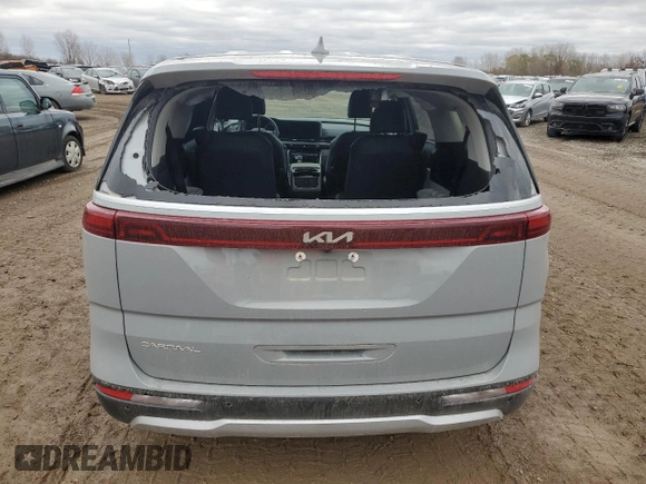 2024 Kia Carnival EX with VIN KNDNC5H35R6431081, listed as a Copart auction lot 79251234 with 13,499 mi miles and Non Repairable. Bid and sale history available at carsss.com. Image 6.