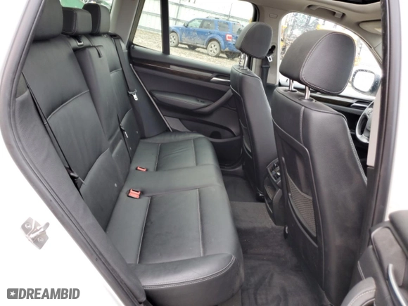 2013 BMW X3 xDrive28i with VIN 5UXWX9C51D0A11095, listed as a Copart auction lot 53869505 with 136,841 mi miles and Clean Title. Bid and sale history available at carsss.com. Image 10.