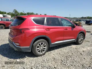 2020 Hyundai Santa Fe SE with VIN 5NMS23AD2LH191690, listed as a Copart auction lot 53846625 with 214,438 mi miles and Salvage title. Bid and sale history available at DreamBid. Image 3.