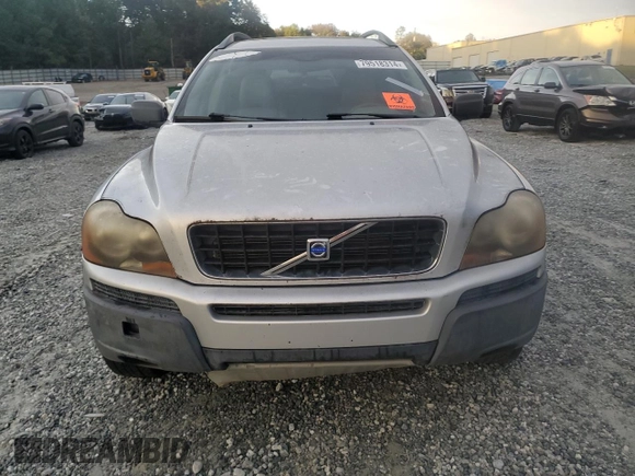 2005 Volvo XC90 with VIN YV1CY592051147048, listed as a Copart auction lot 79518314 with 0 mi miles and Clean Title. Bid and sale history available at carsss.com. Image 5.