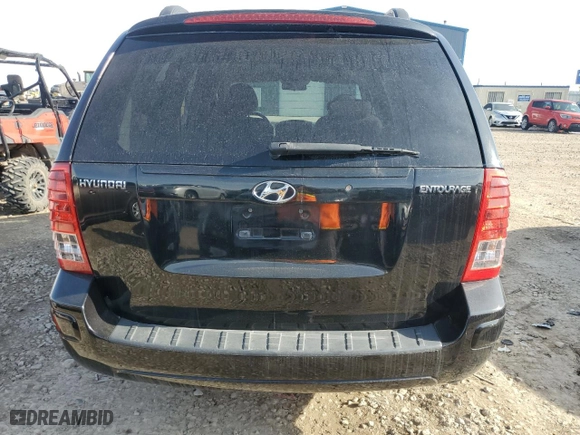 2008 Hyundai Entourage GLS with VIN KNDMC233386047512, listed as a Copart auction lot 88179335 with NaN miles and Salvage Title. Bid and sale history available at carsss.com. Image 6.