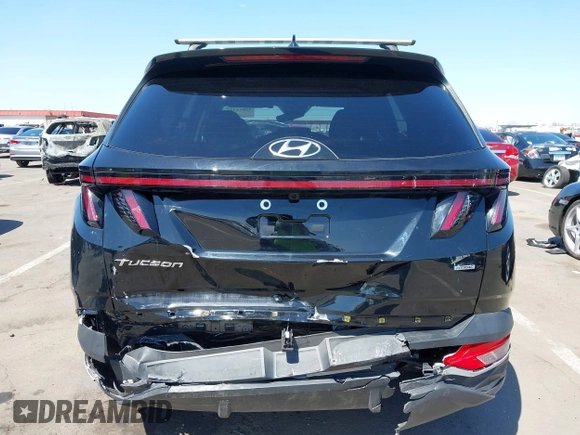 2023 Hyundai Tucson SEL with VIN 5NMJBCAE1PH208473, listed as a IAAI auction lot 42014345 with 29,461 mi miles. Bid and sale history available at carsss.com. Image 16.
