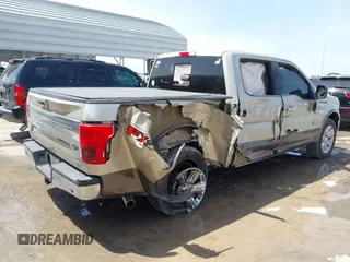 2018 Ford F-150 XL with VIN 1FTEW1EG6JFB58275, listed as a IAAI auction lot 41867632 with 159,333 mi miles. Bid and sale history available at carsss.com. Image 4.