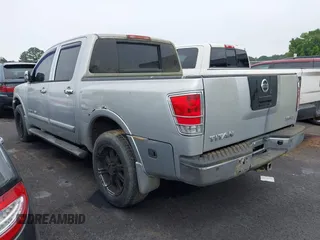 2008 Nissan Titan XE with VIN 1N6AA07C28N305044, listed as a IAAI auction lot 42366315 with 190,100 mi miles and . Bid and sale history available at DreamBid. Image 3.
