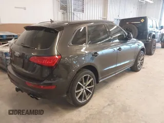 2017 Audi SQ5 Premium Plus with VIN WA1CCAFP5HA041755, listed as a IAAI auction lot 41728825 with 135,512 mi miles. Bid and sale history available at carsss.com. Image 4.