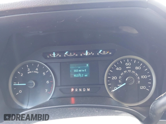 2019 Ford F-150 XL with VIN 1FTEX1EP0KKC95721, listed as a IAAI auction lot 41656043 with 95,375 mi miles and . Bid and sale history available at DreamBid. Image 7.